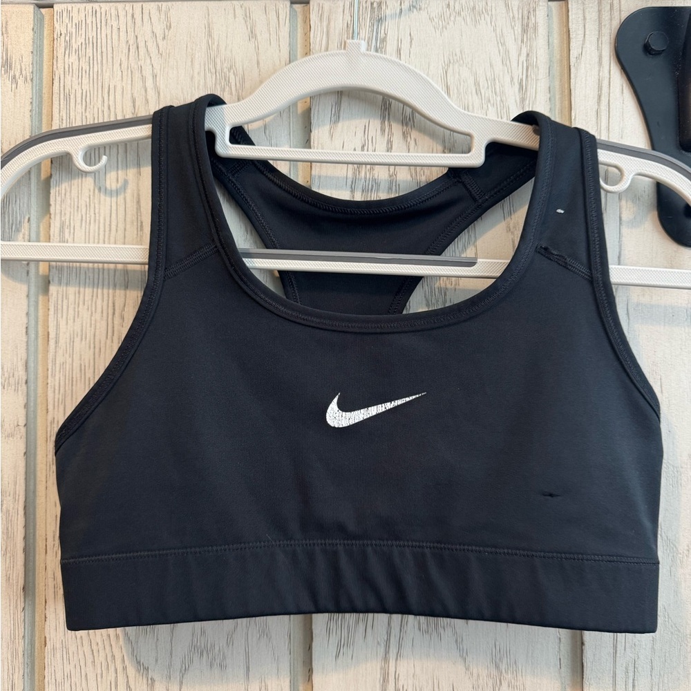 Nike Black Racerback Sports Bra